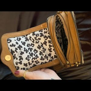 Rebecca Minkoff suede cross body with tassel